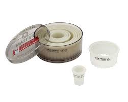 Ausstecherset Exoglass gerippt - 9 pcs